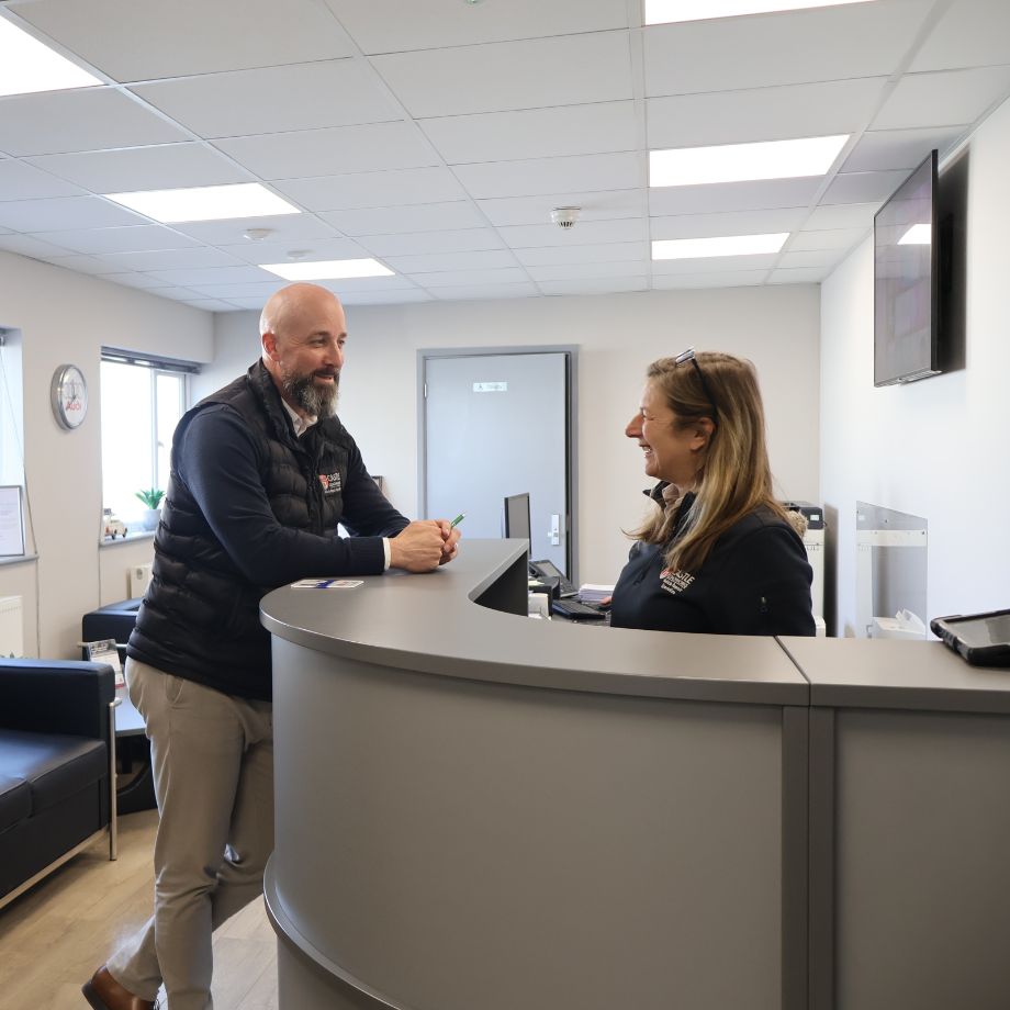 Insurance Claim Support in reception